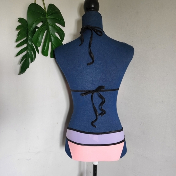 YMI Sexy Colorblock Monokini Swimsuit - Picture 7 of 7